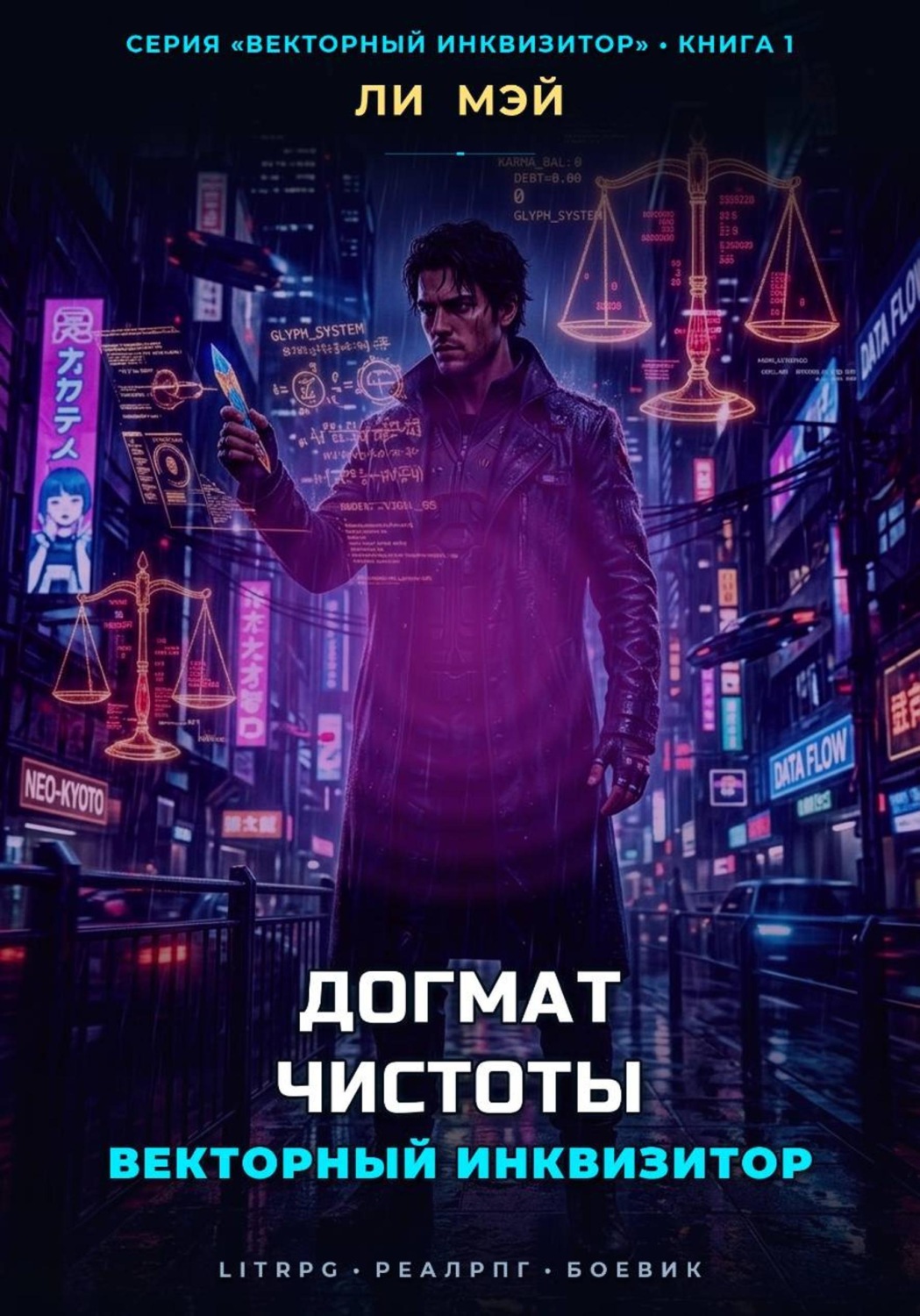 Обложка книги «Векторный Инквизитор: Догмат Чистоты»