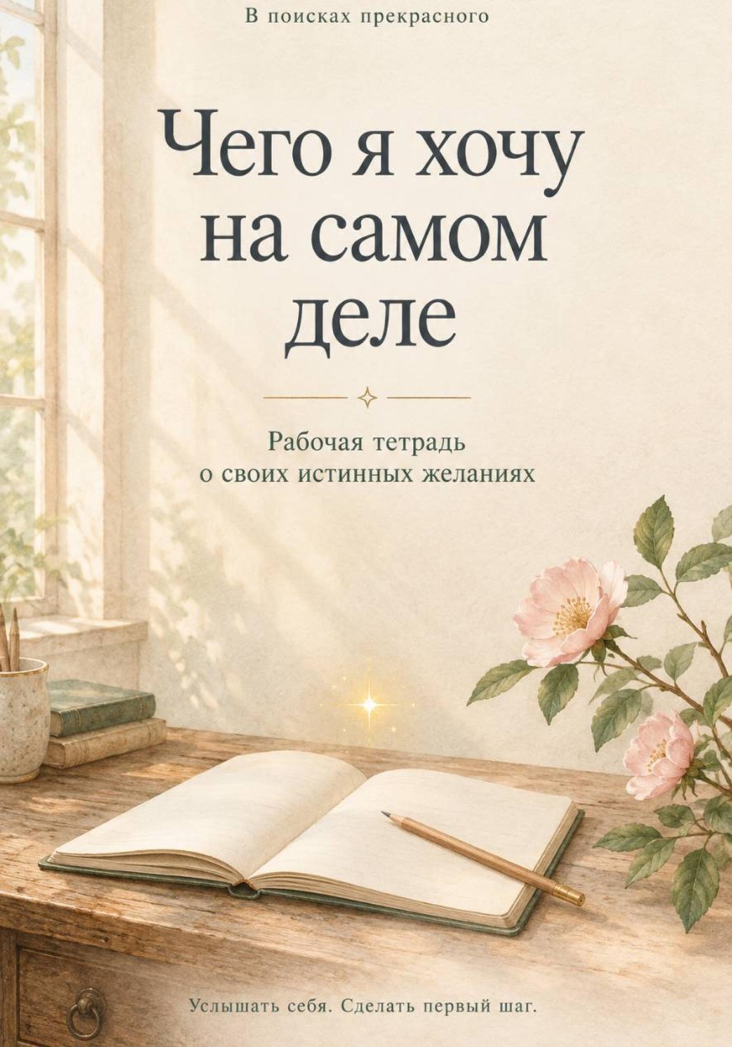 Обложка книги «Чего я хочу на самом деле. Рабочая тетрадь о своих истинных желаниях»