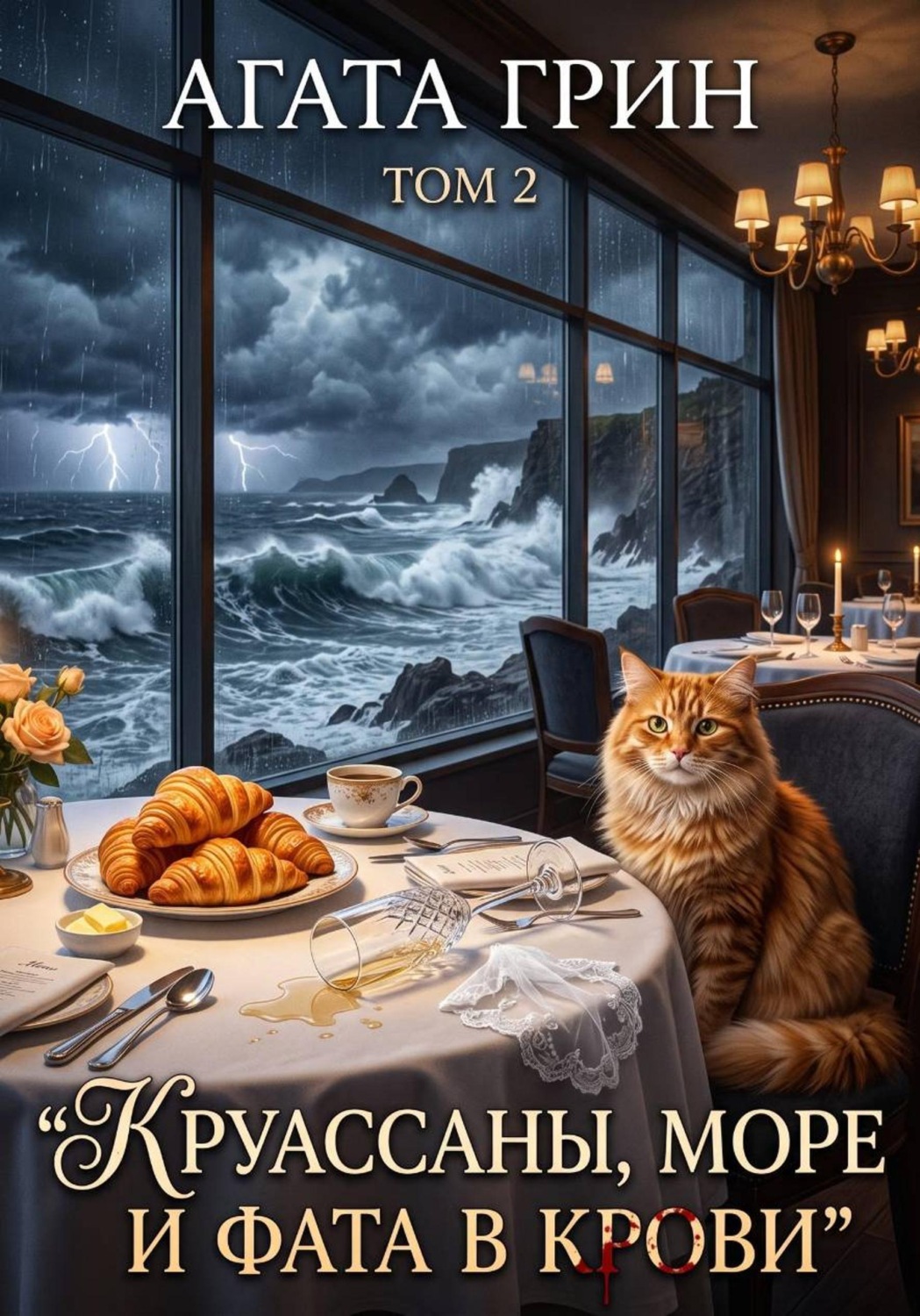 Обложка книги «Круассаны, море и фата в крови. Том 2»