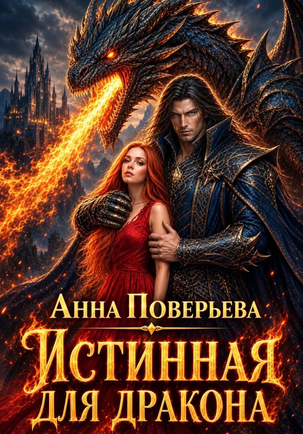 Обложка книги «Истинная для дракона»