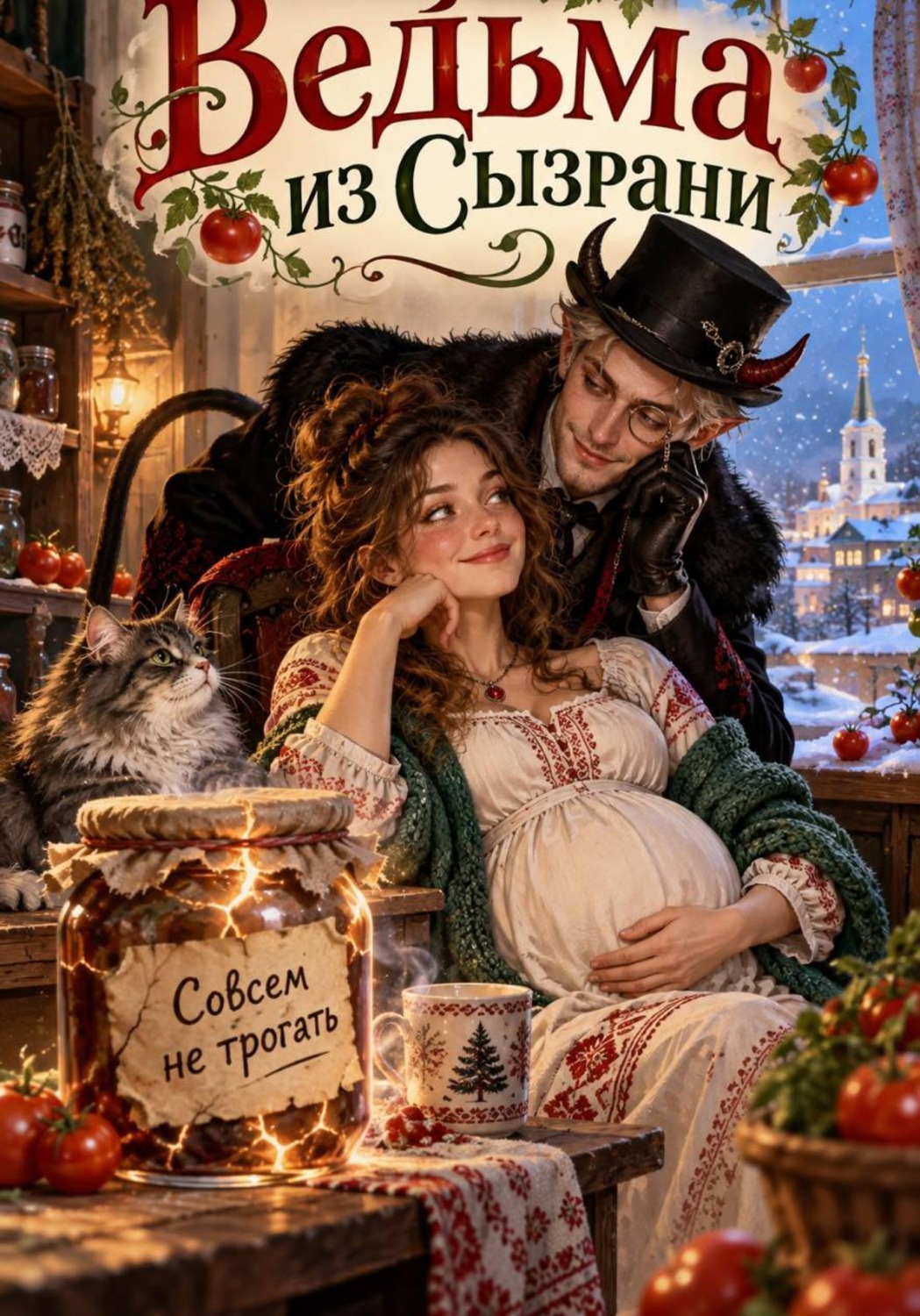 Обложка книги «Ведьма из Сызрани. Совсем не трогать»