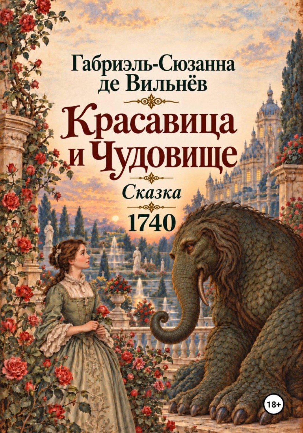 Обложка книги «Красавица и Чудовище»
