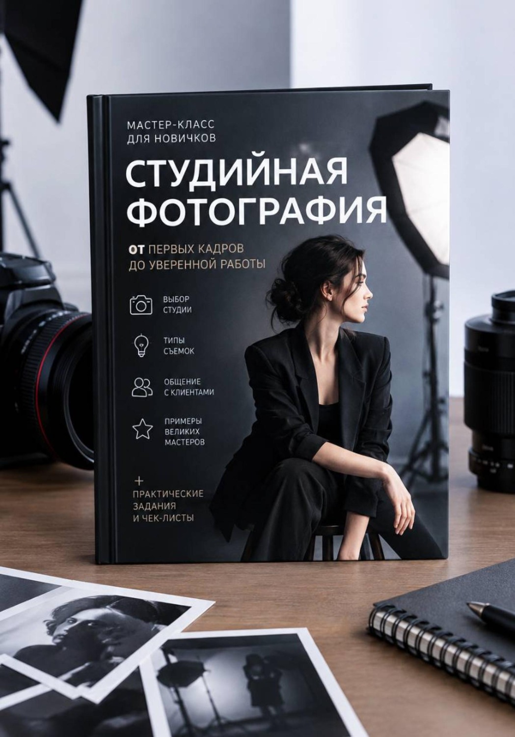 Обложка книги «Студийная фотография»