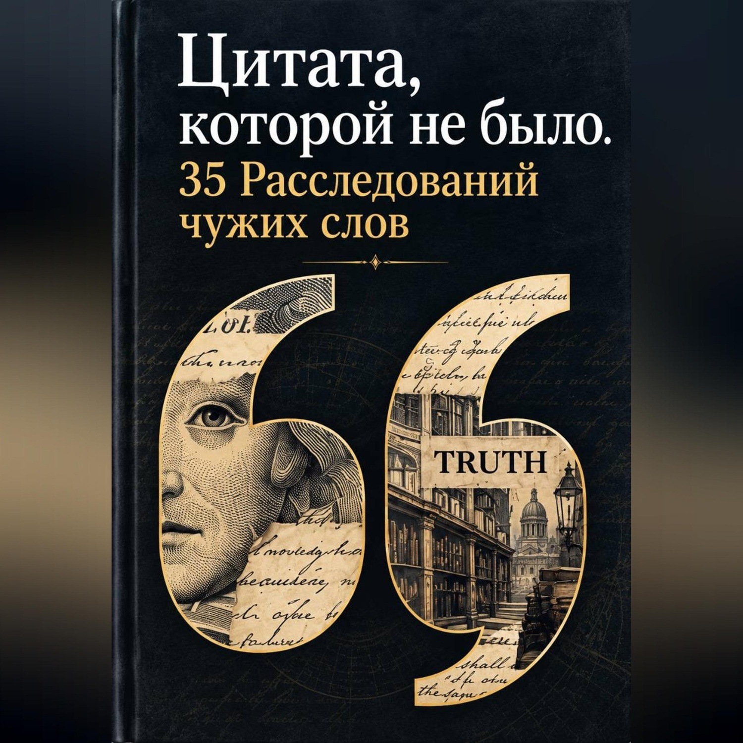 Обложка книги «Цитата, которой не было. 35 Расследований чужих слов»