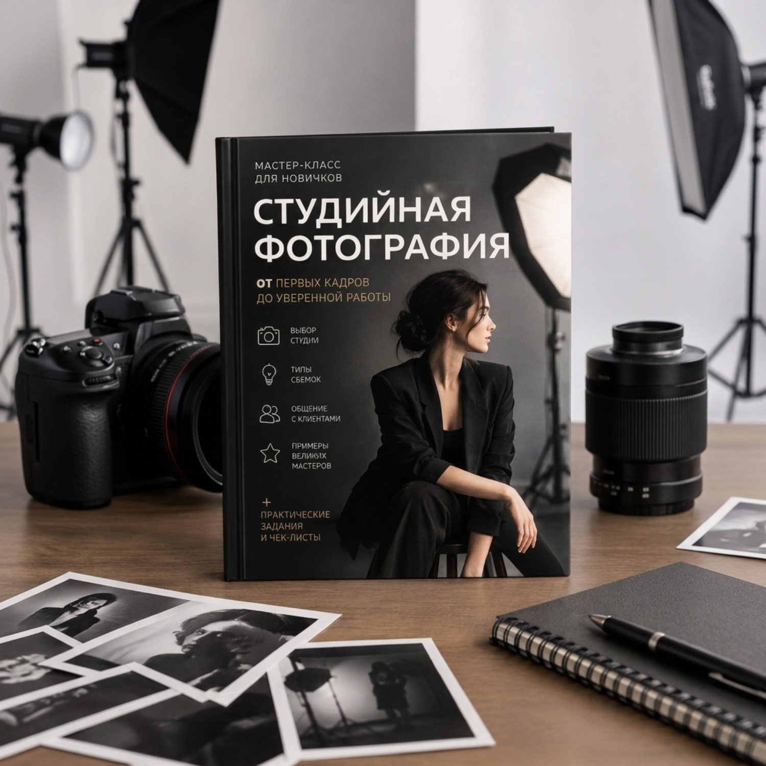 Обложка книги «Студийная фотография»