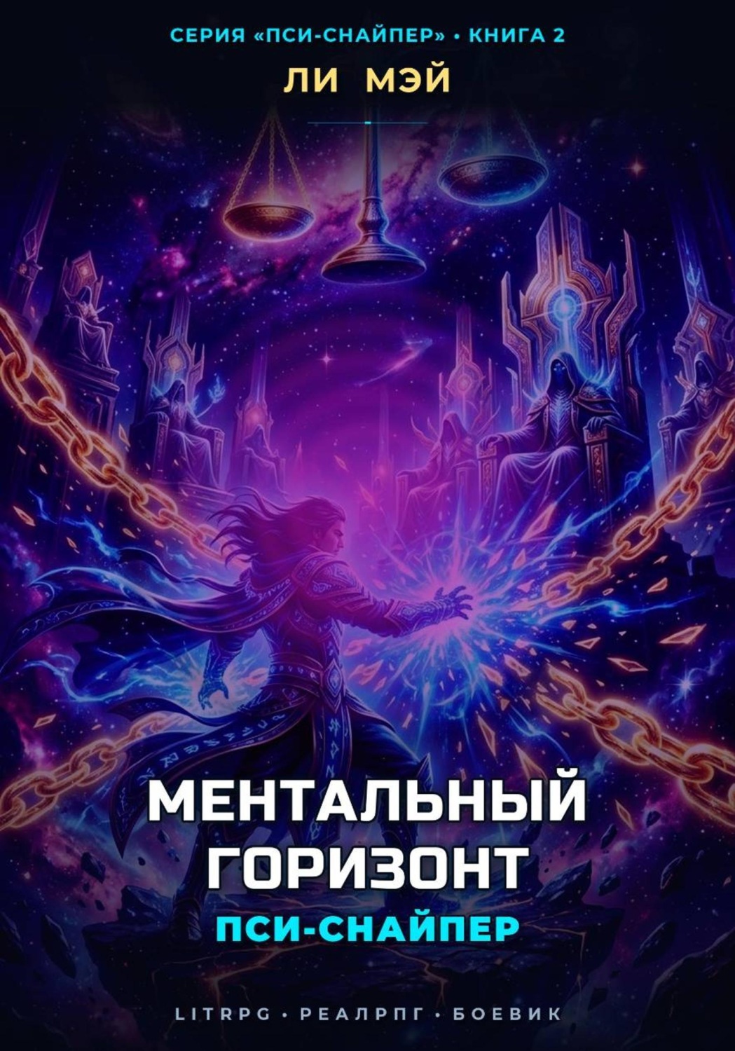 Обложка книги «Пси-Снайпер: Ментальный Горизонт»