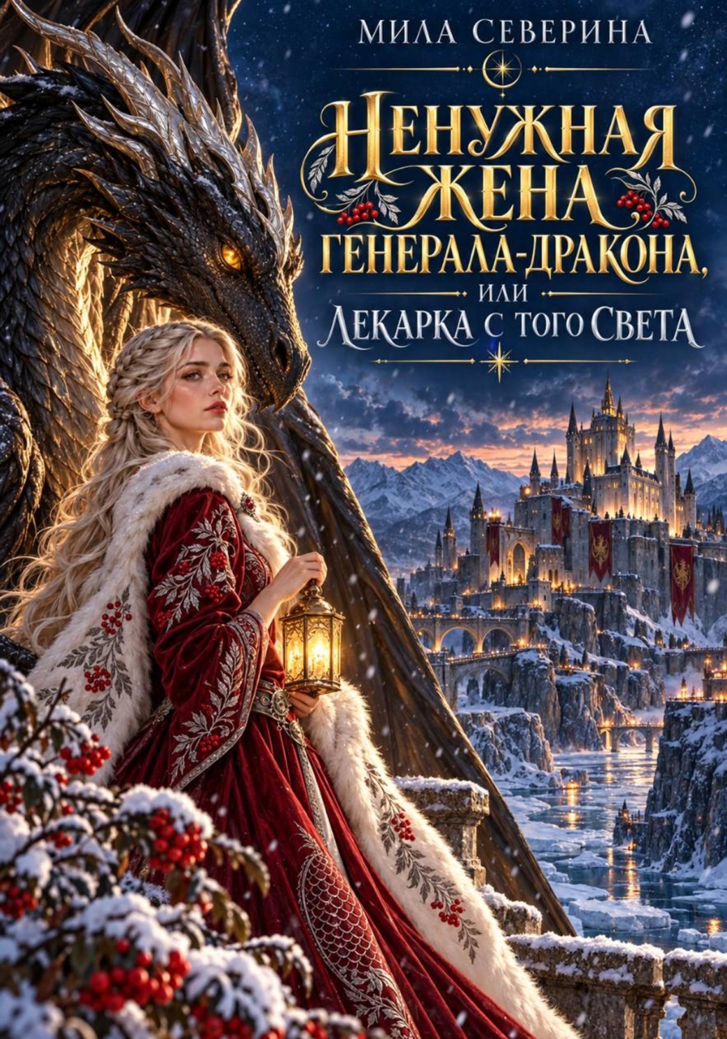 Обложка книги «Ненужная жена генерала-дракона, или Лекарка с того света»