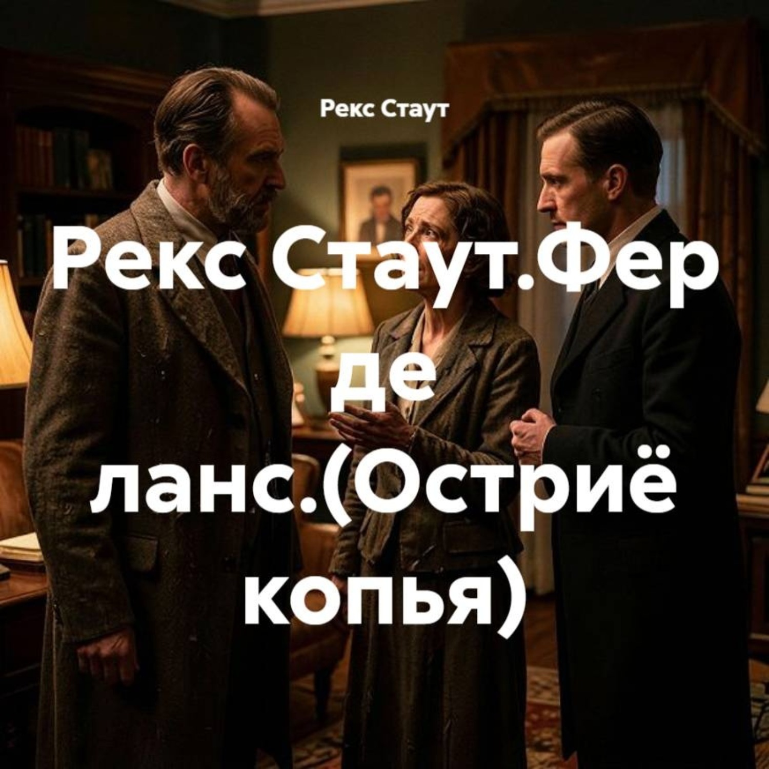 Обложка книги «Рекс Стаут.Фер де ланс.(Остриё копья)»