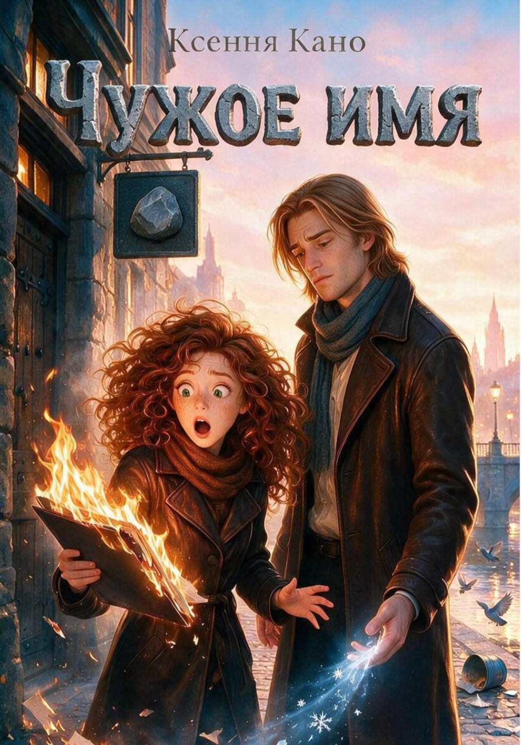Обложка книги «Чужое имя»