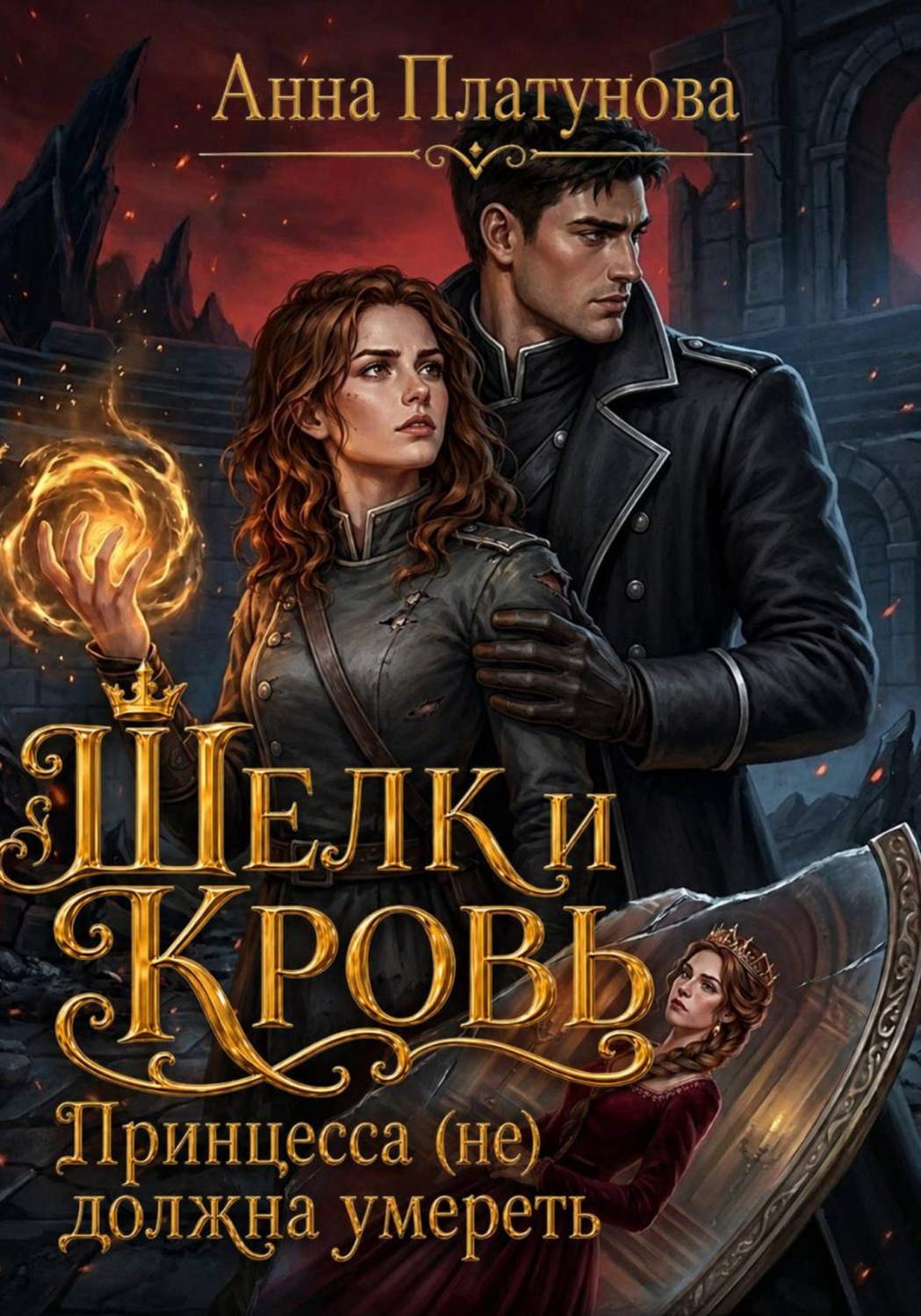 Обложка книги «Шелк и кровь. Принцесса (не) должна умереть»