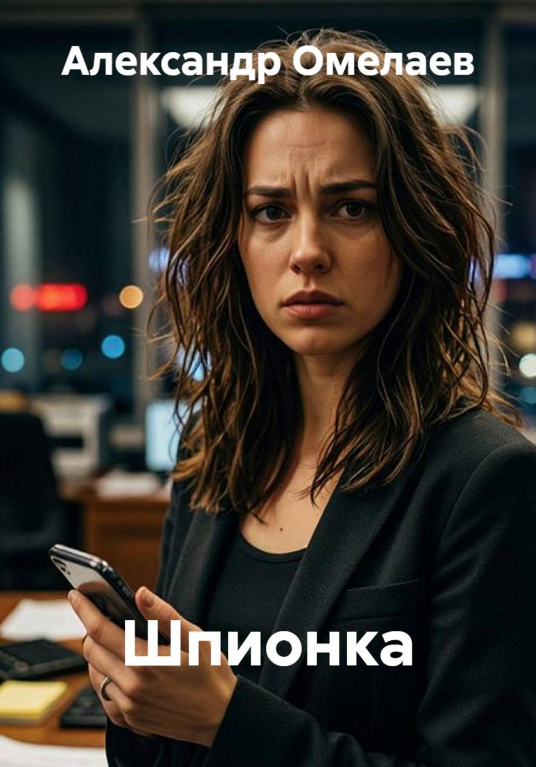 Обложка книги «Шпионка»