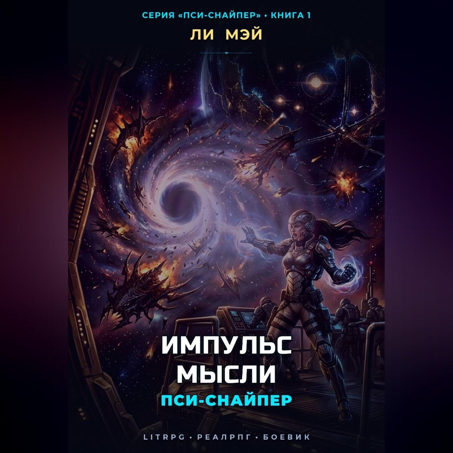 Обложка книги «Пси-Снайпер: Импульс Мысли»
