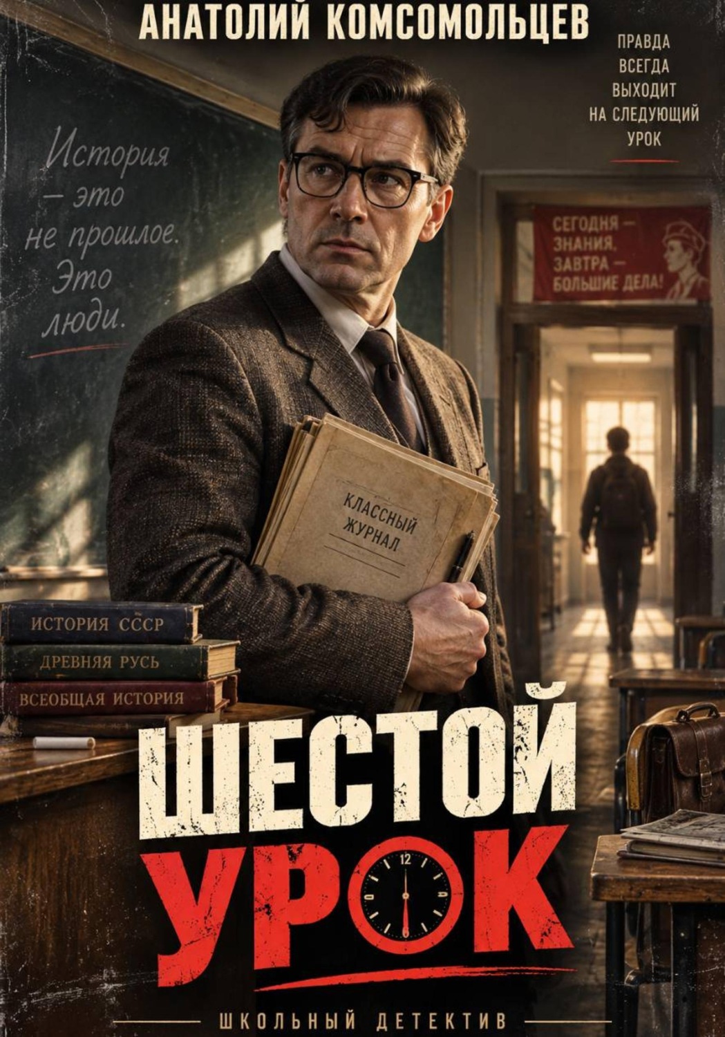 Обложка книги «Детектив. Шестой урок»