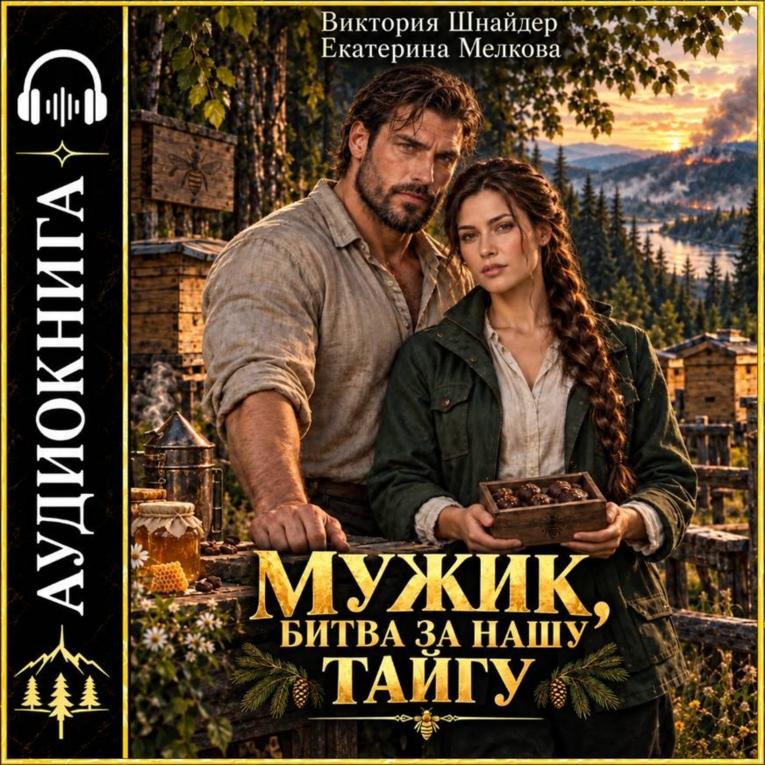 Обложка книги «Мужик. Битва за нашу тайгу»