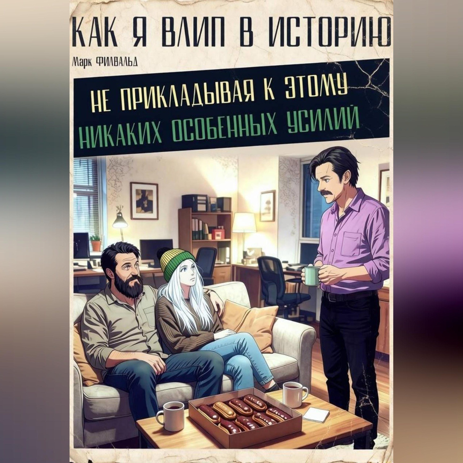 Обложка книги «Как я влип в историю, не прикладывая к этому никаких особенных усилий»
