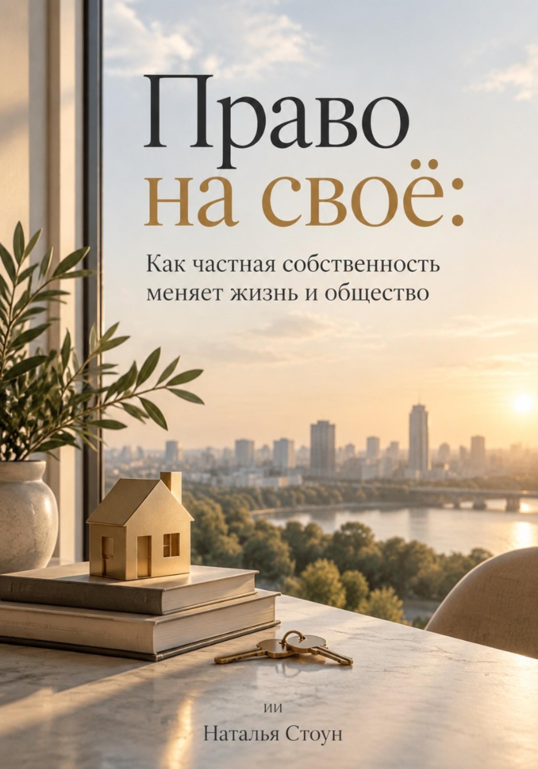 Обложка книги «Право на своё: Как частная собственность меняет жизнь и общество»
