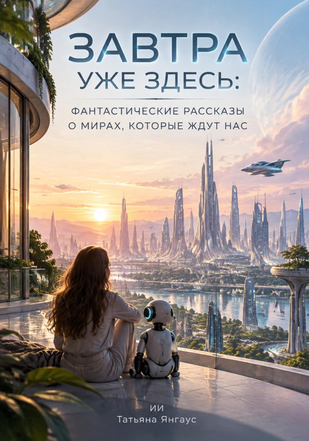 Обложка книги «Завтра уже здесь: фантастические рассказы о мирах, которые ждут нас»