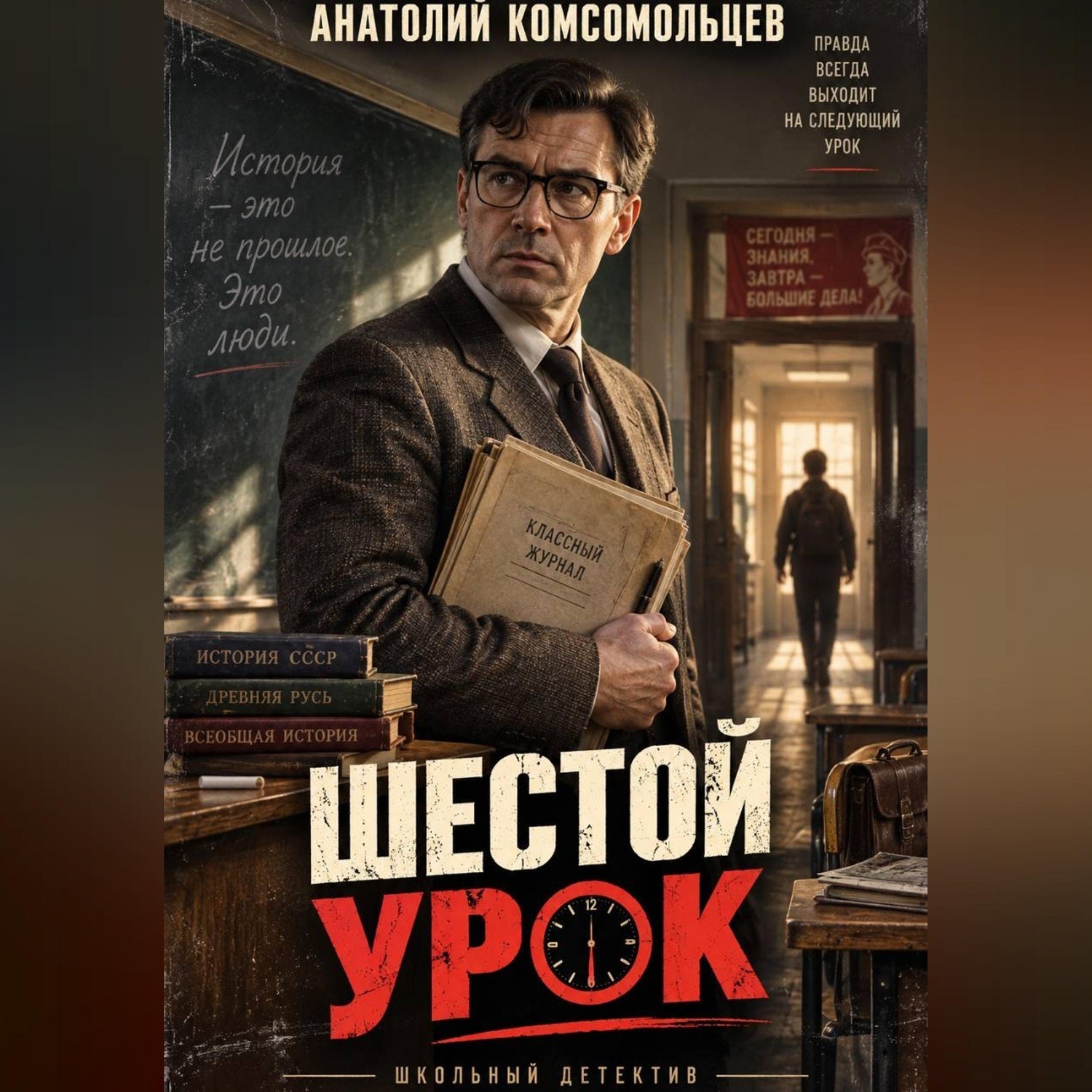 Обложка книги «Детектив. Шестой урок»