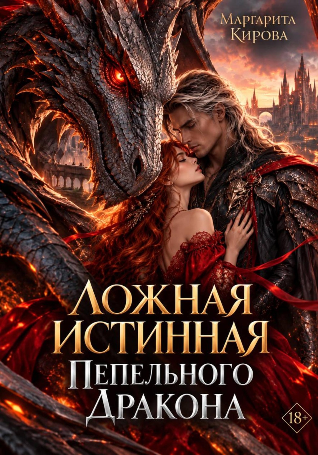 Обложка книги «Ложная истинная Пепельного дракона»