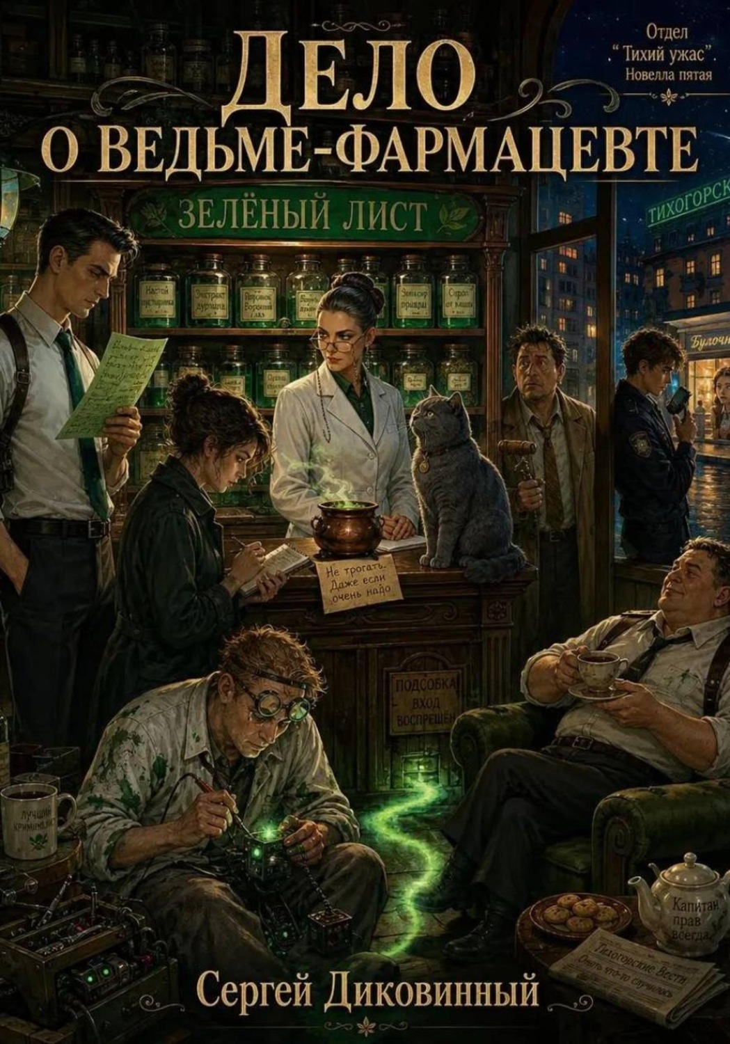 Обложка книги «Дело о ведьме-фармацевте»