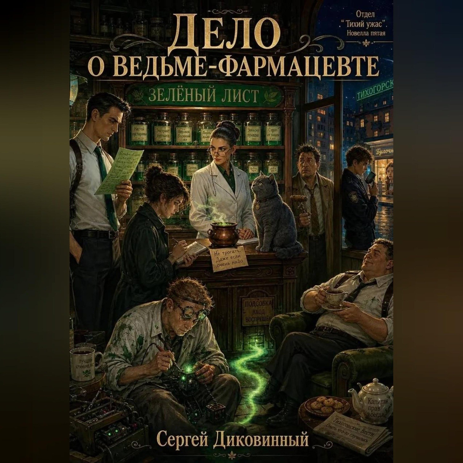 Обложка книги «Дело о ведьме-фармацевте»