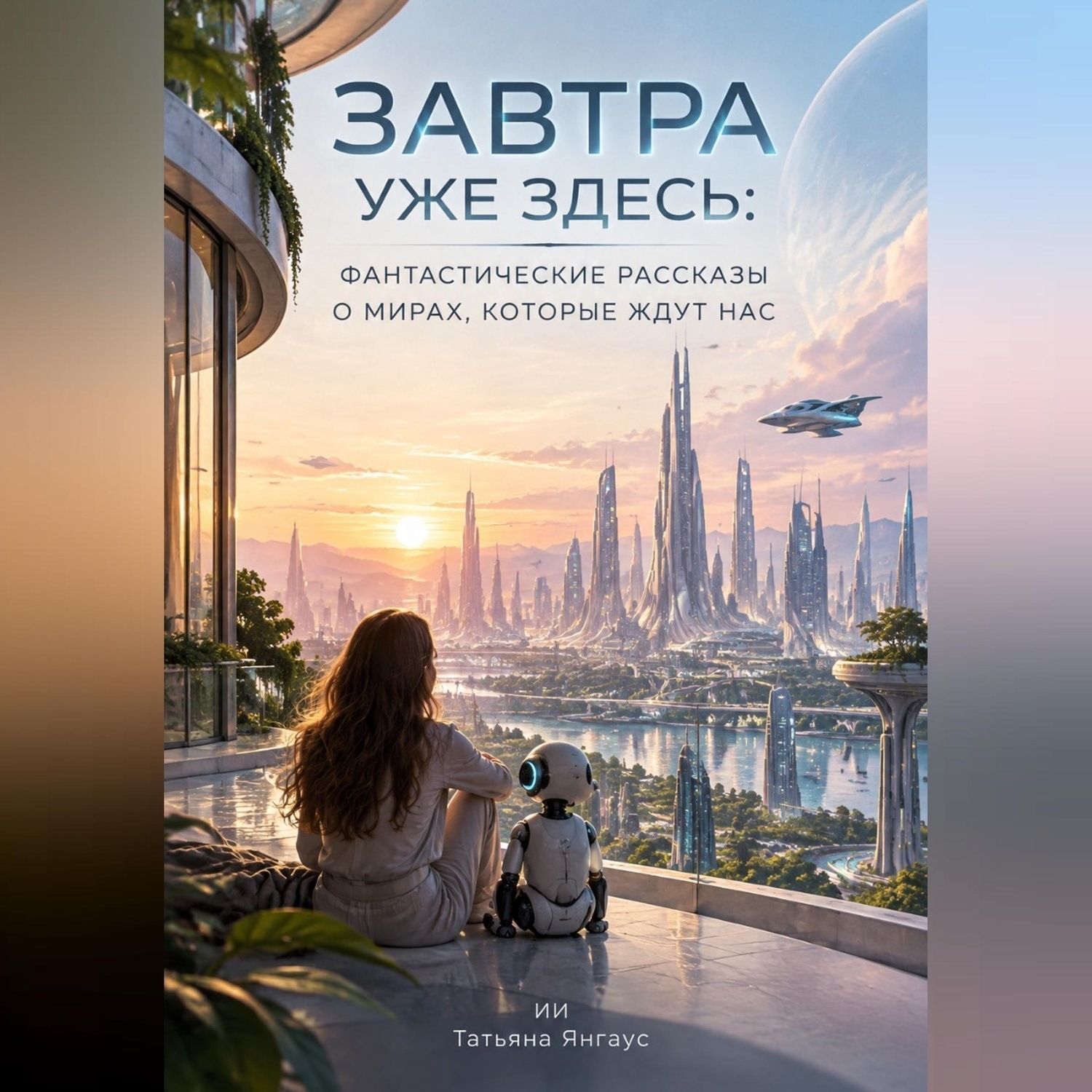 Обложка книги «Завтра уже здесь: фантастические рассказы о мирах, которые ждут нас»