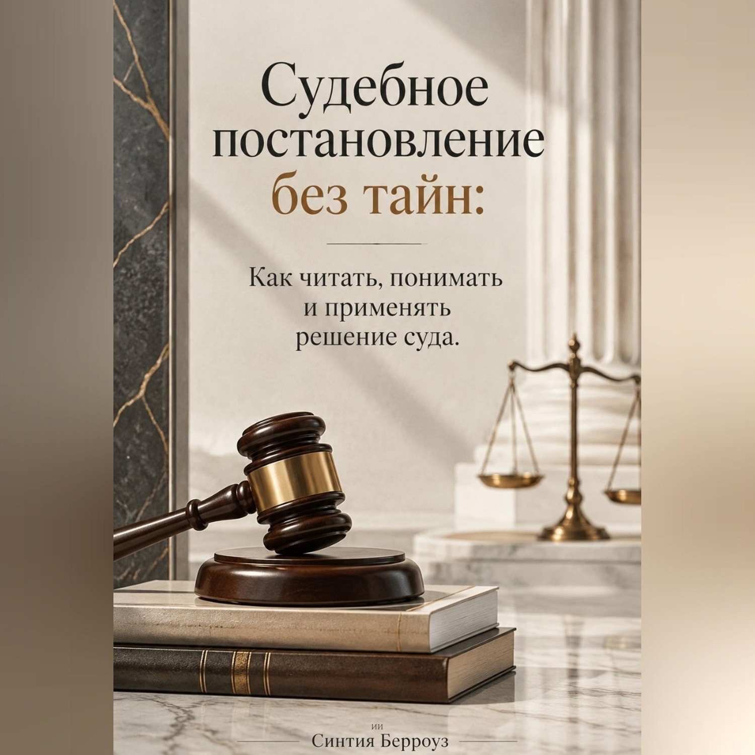 Обложка книги «Судебное постановление без тайн: Как читать, понимать и применять решение суда»