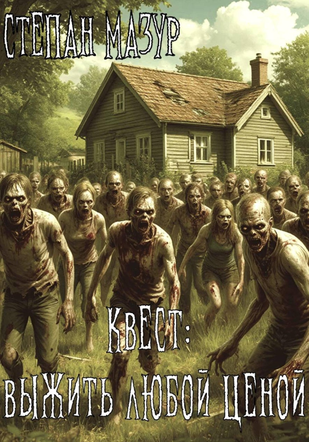 Обложка книги «Квест: выжить любой ценой»