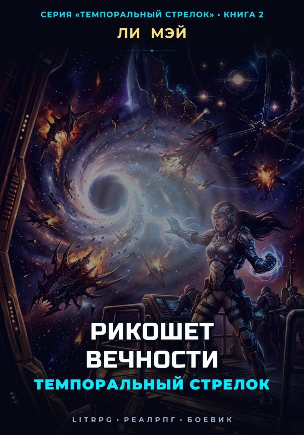 Обложка книги «Темпоральный Стрелок: Рикошет Вечности»