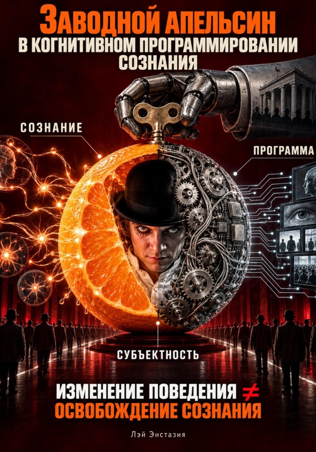 Обложка книги «Заводной апельсин в когнитивном программировании сознания»