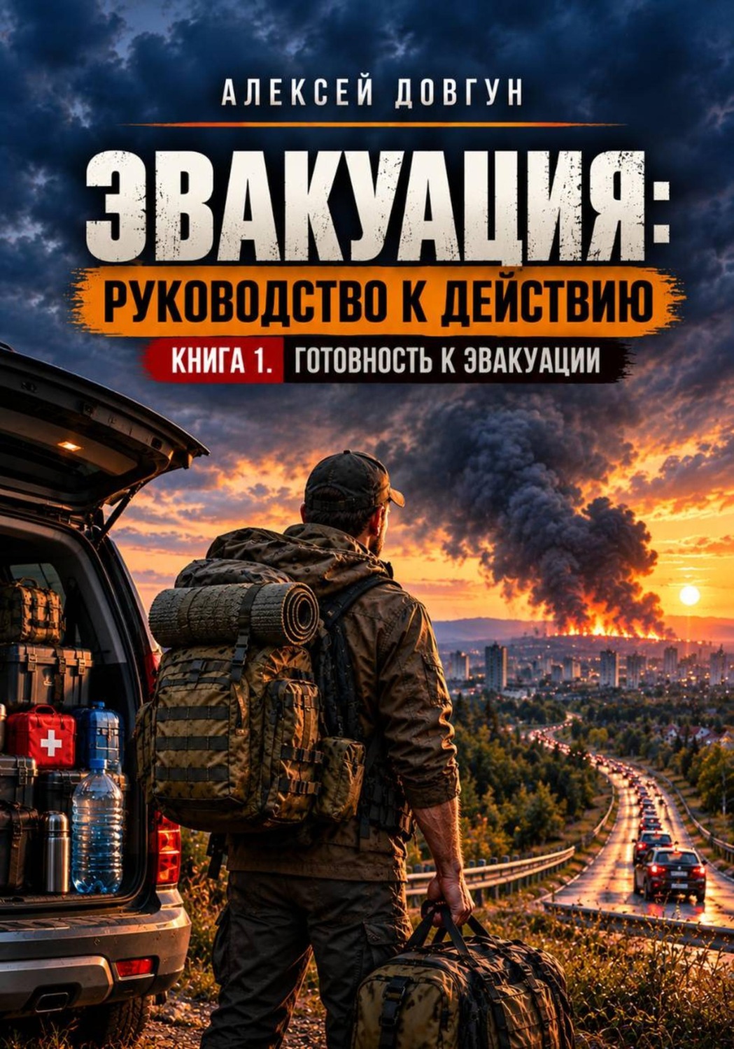 Обложка книги «Эвакуация: руководство к действию. Книга 1. Готовность к эвакуации»