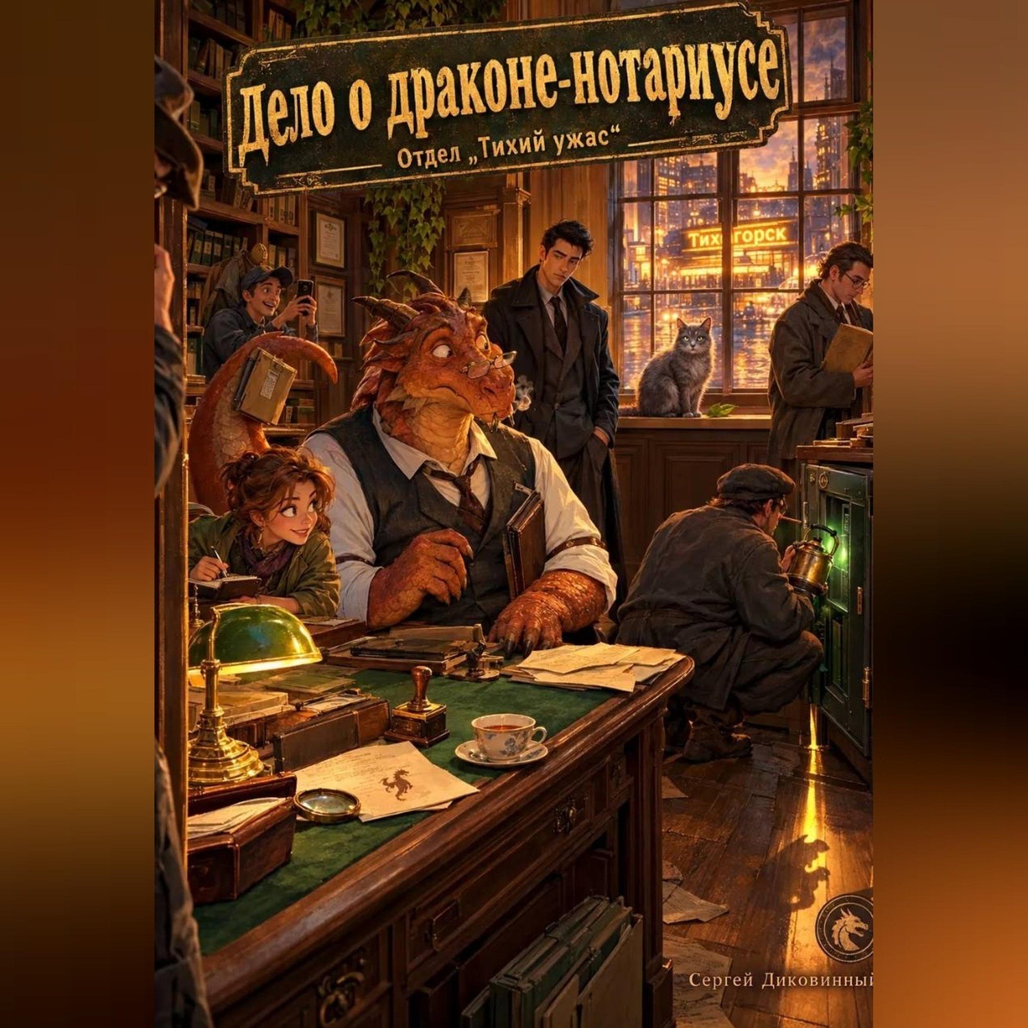 Обложка книги «Дело о драконе-нотариусе»