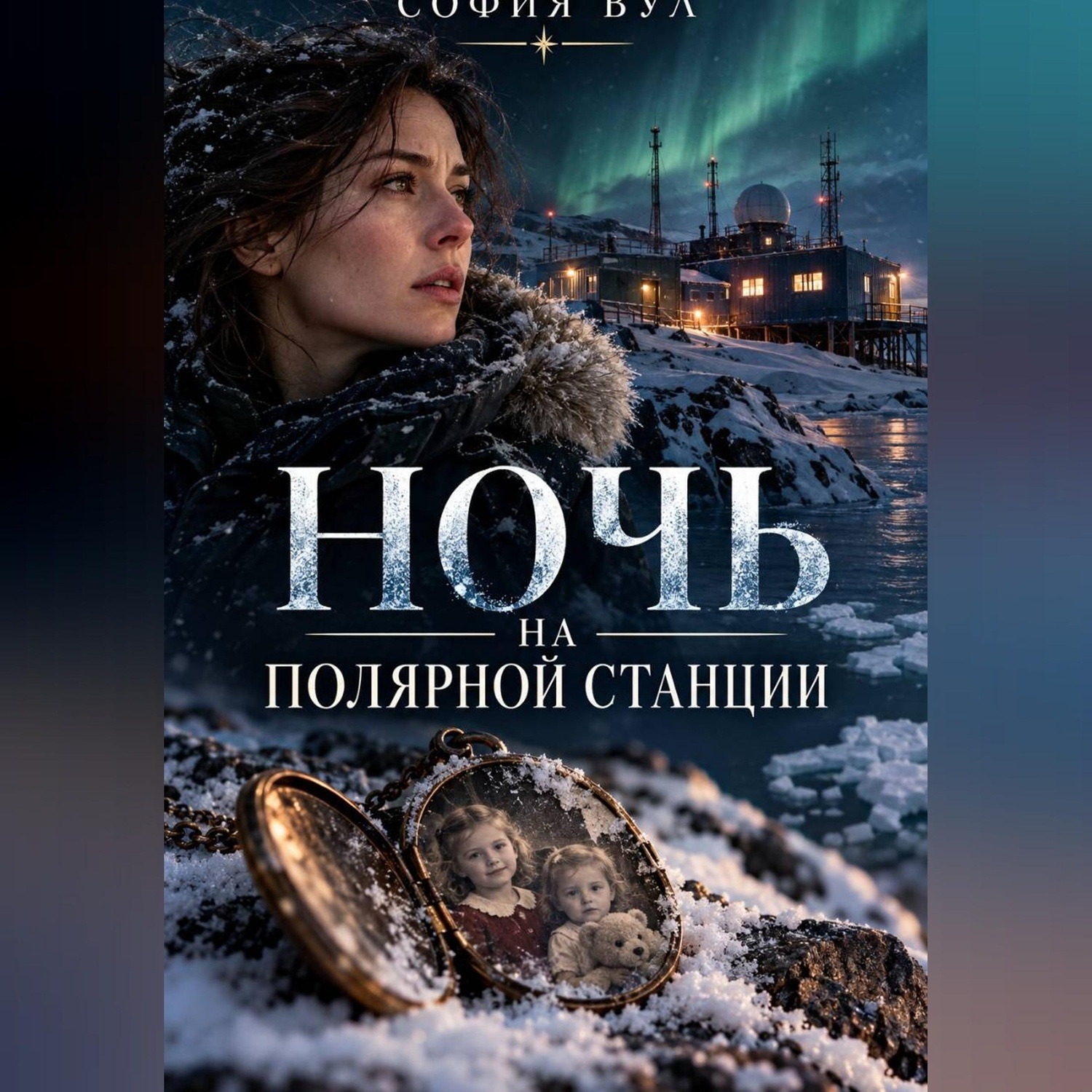 Обложка книги «Ночь на полярной станции»
