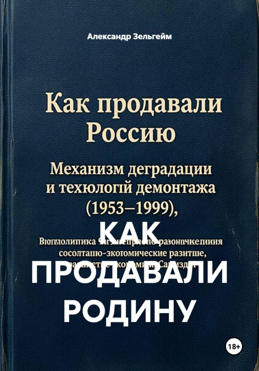 Обложка книги «КАК ПРОДАВАЛИ РОДИНУ»