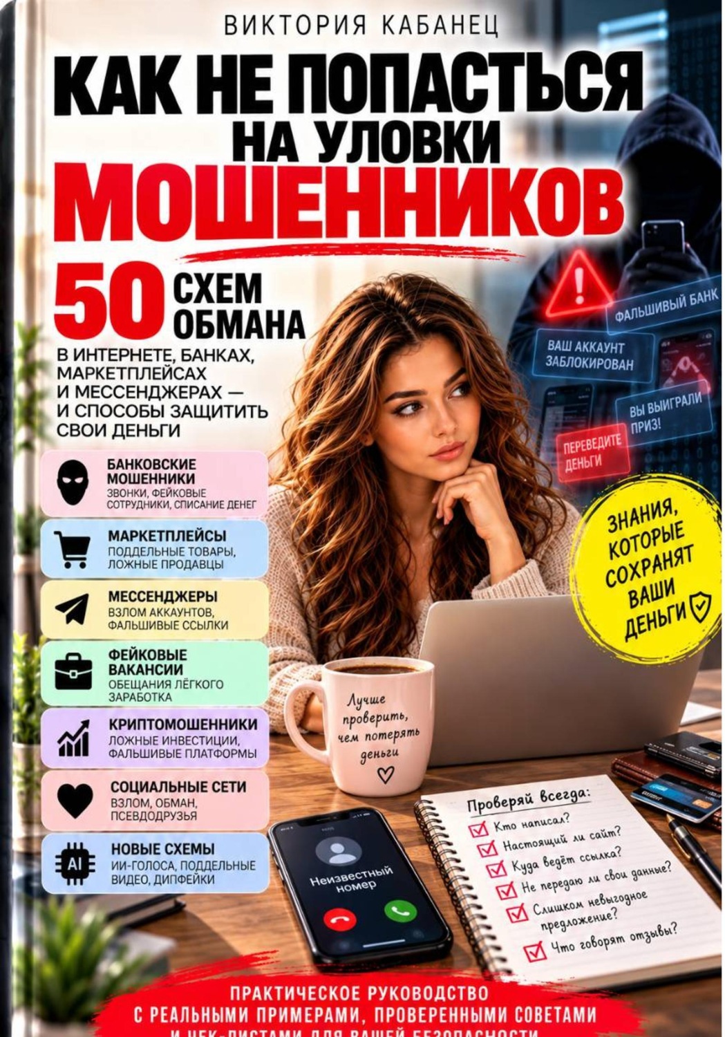 Обложка книги «Как не попасться на уловки мошенников»