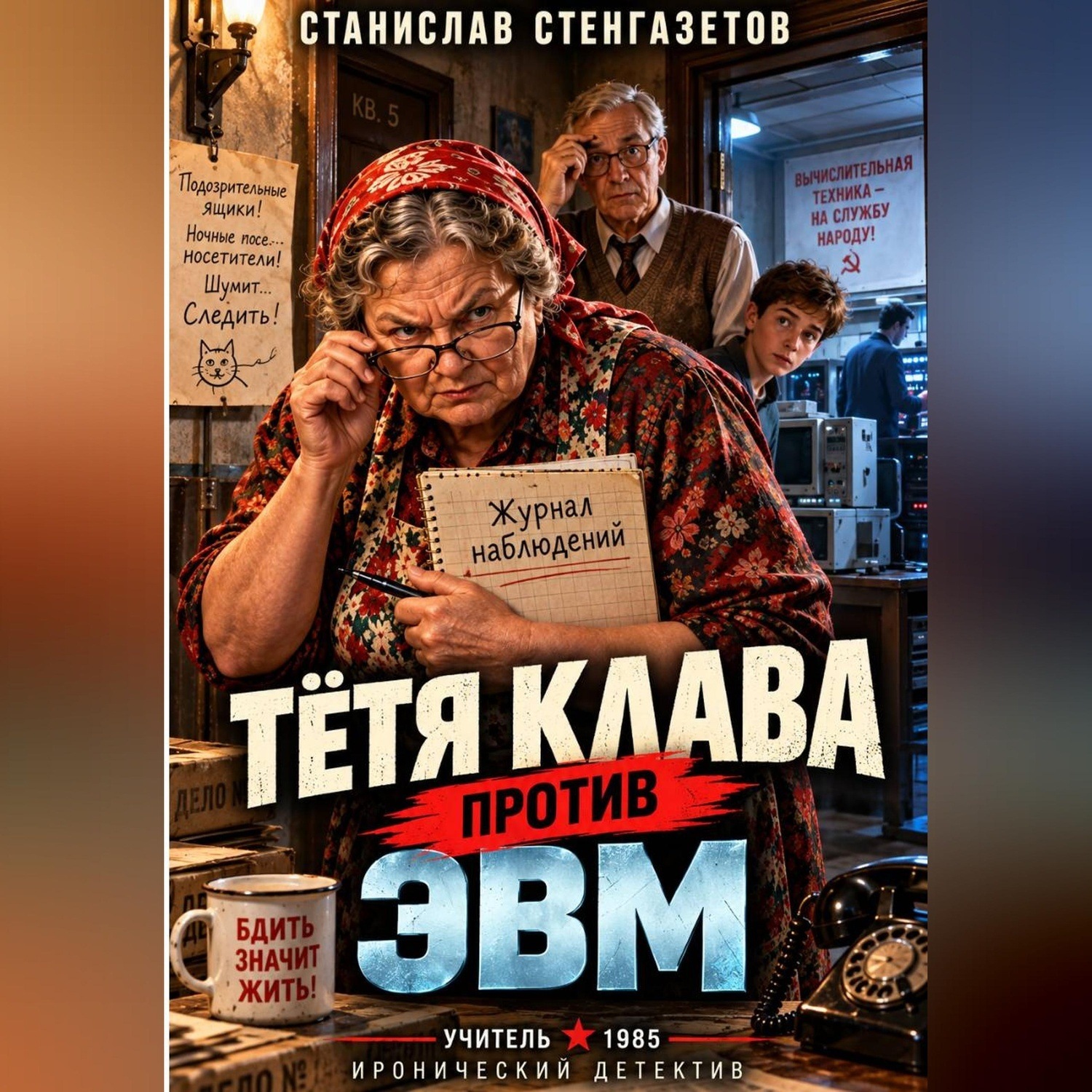 Обложка книги «Тётя Клава против ЭВМ»