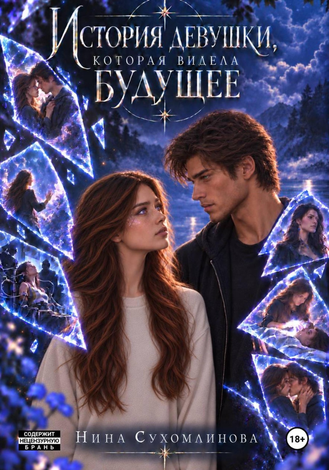 Обложка книги «История девушки, которая видела будущее»