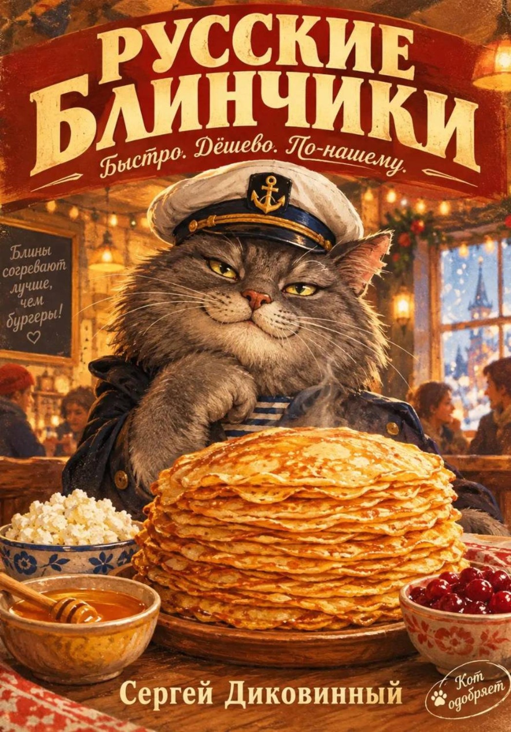 Обложка книги «Русские блинчики»