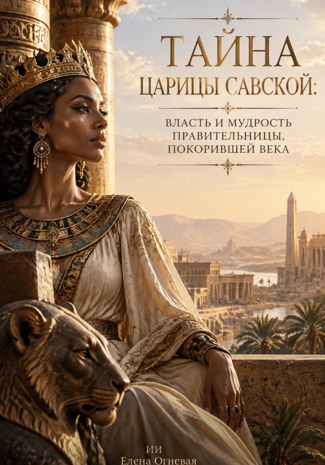 Обложка книги «Тайна царицы Савской: Власть и мудрость правительницы, покорившей века»