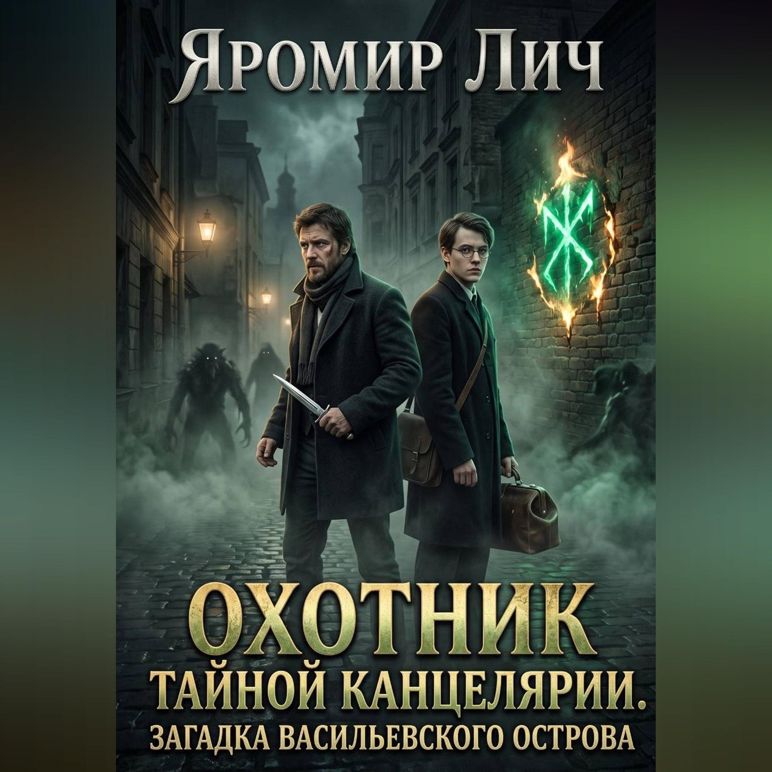 Обложка книги «Охотник Тайной канцелярии. Загадка Васильевского острова»