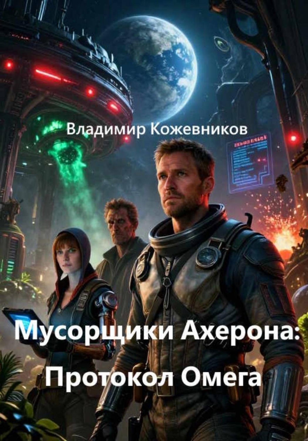 Обложка книги «Мусорщики Ахерона: Протокол Омега»