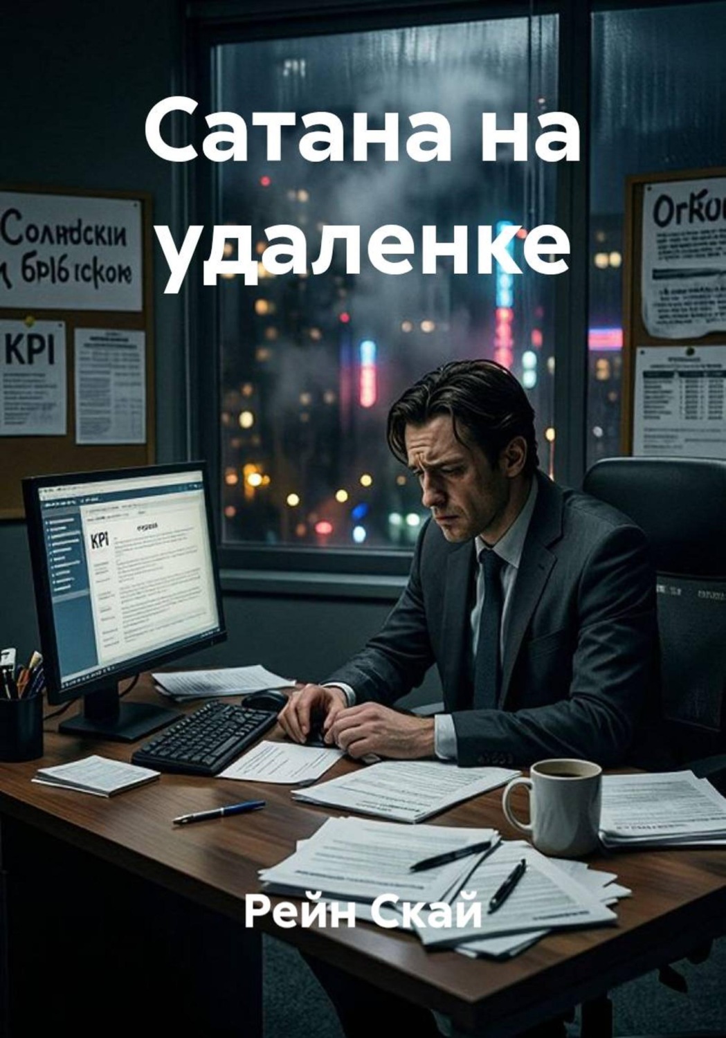 Обложка книги «Сатана на удаленке»