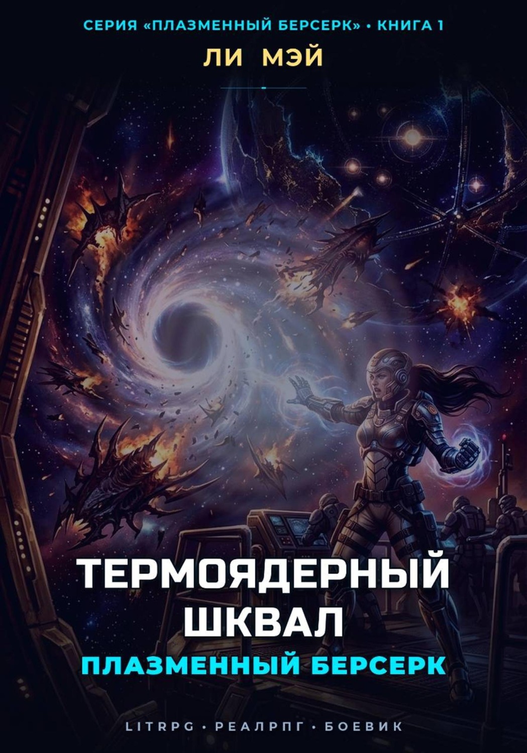 Обложка книги «Плазменный Берсерк: Термоядерный Шквал»