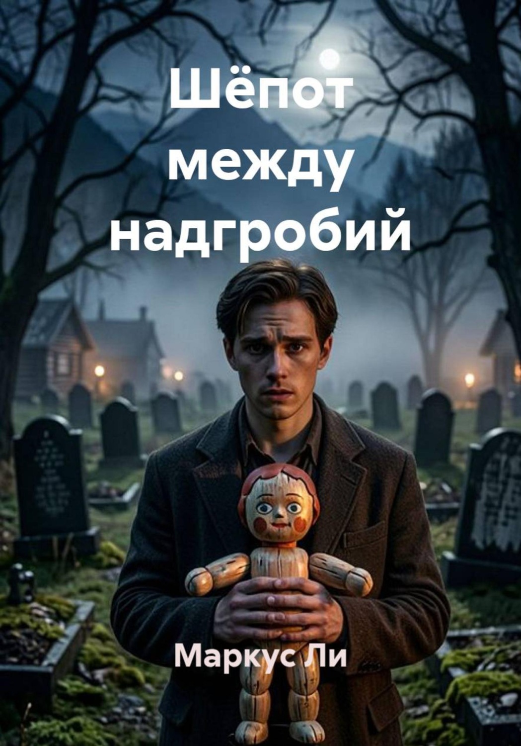 Обложка книги «Шёпот между надгробий»