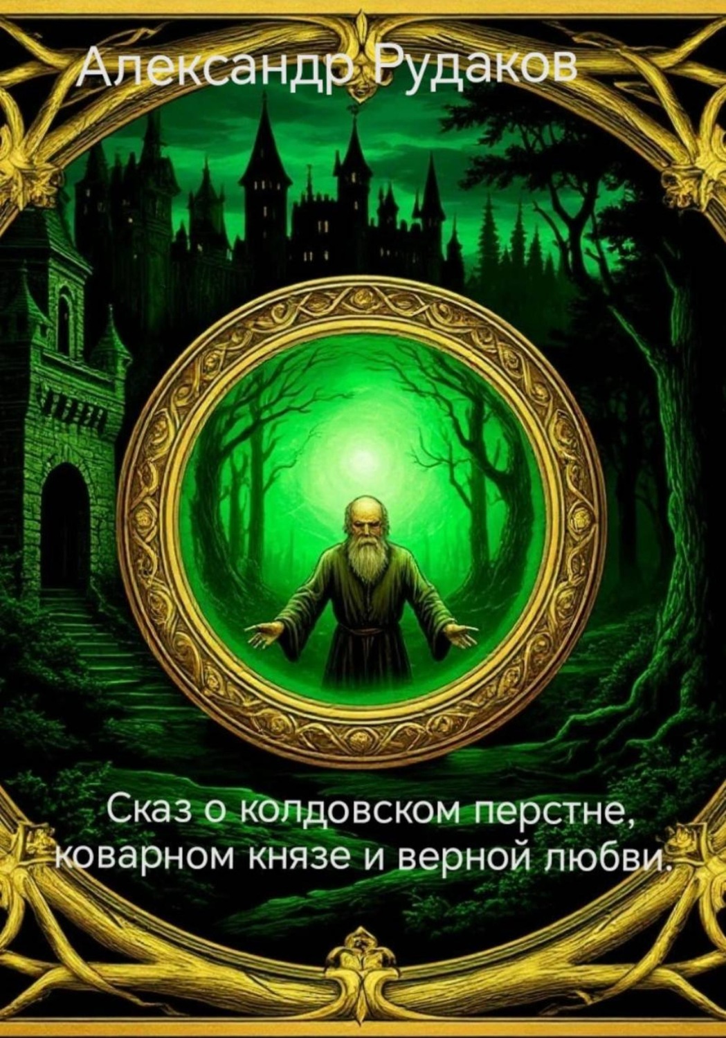 Обложка книги «Сказ о колдовском перстне,коварном князе и верной любви»