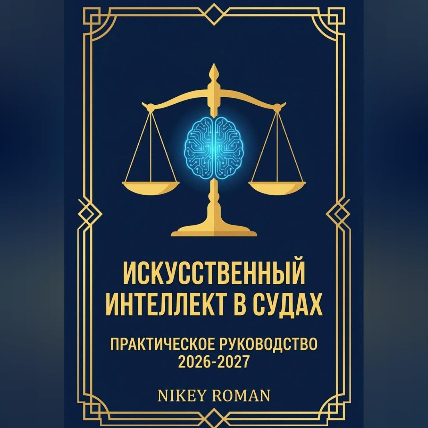 Обложка книги «ИИ в Судах РФ 2027»