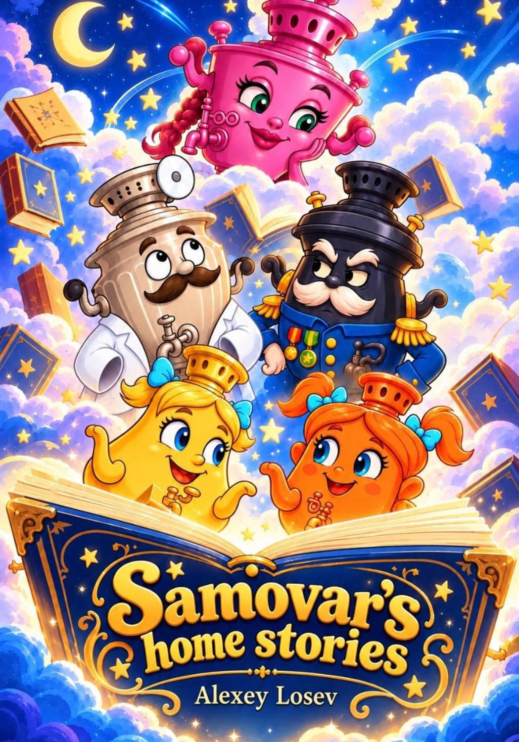 Обложка книги «Samovar's home stories»