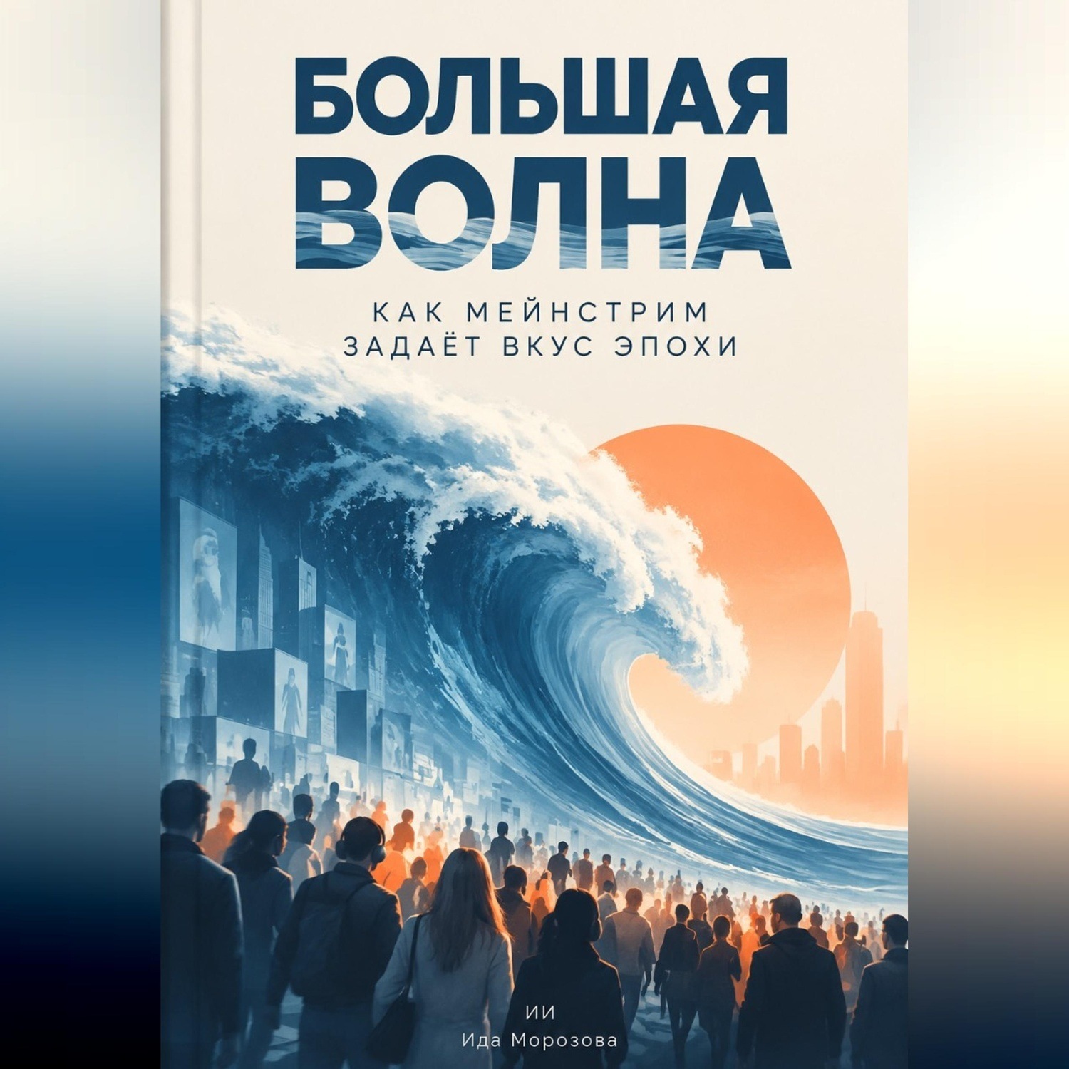 Обложка книги «Большая волна: Как мейнстрим задаёт вкус эпохи»