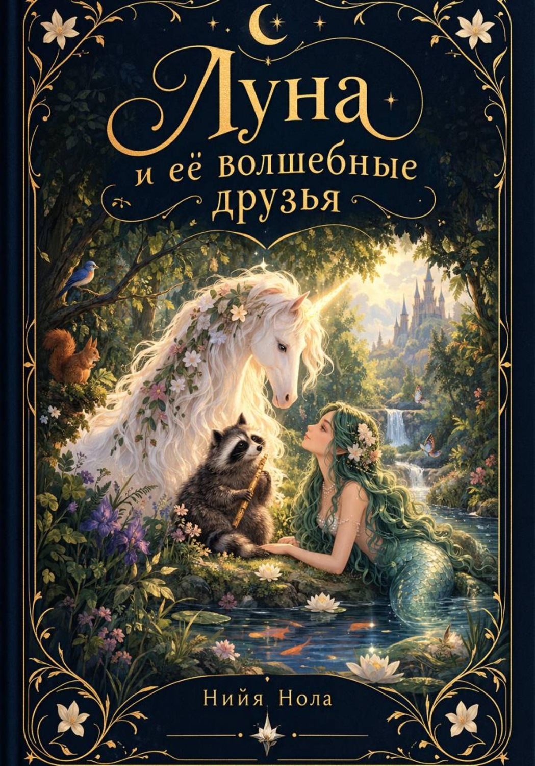 Обложка книги «Луна и её волшебные друзья»