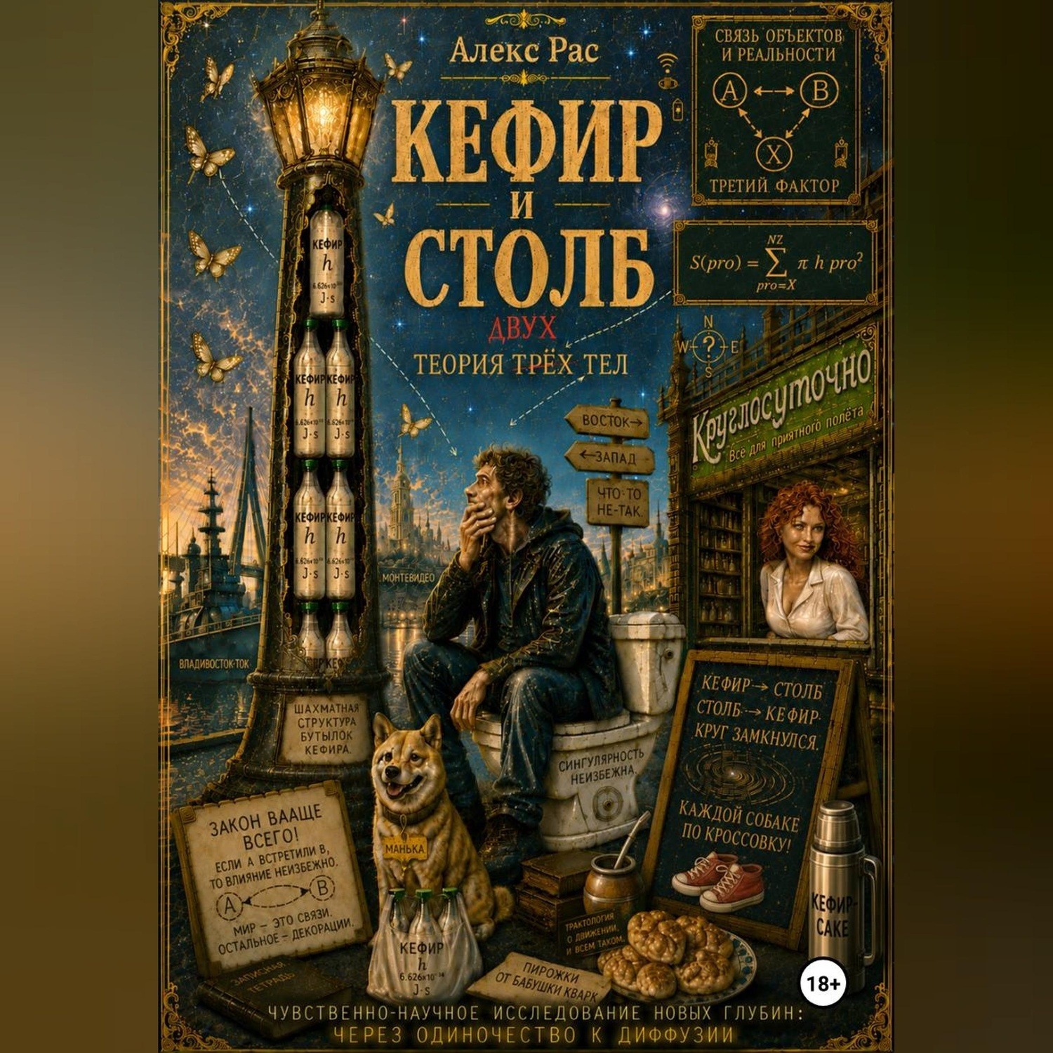 Обложка книги «Кефир и столб»